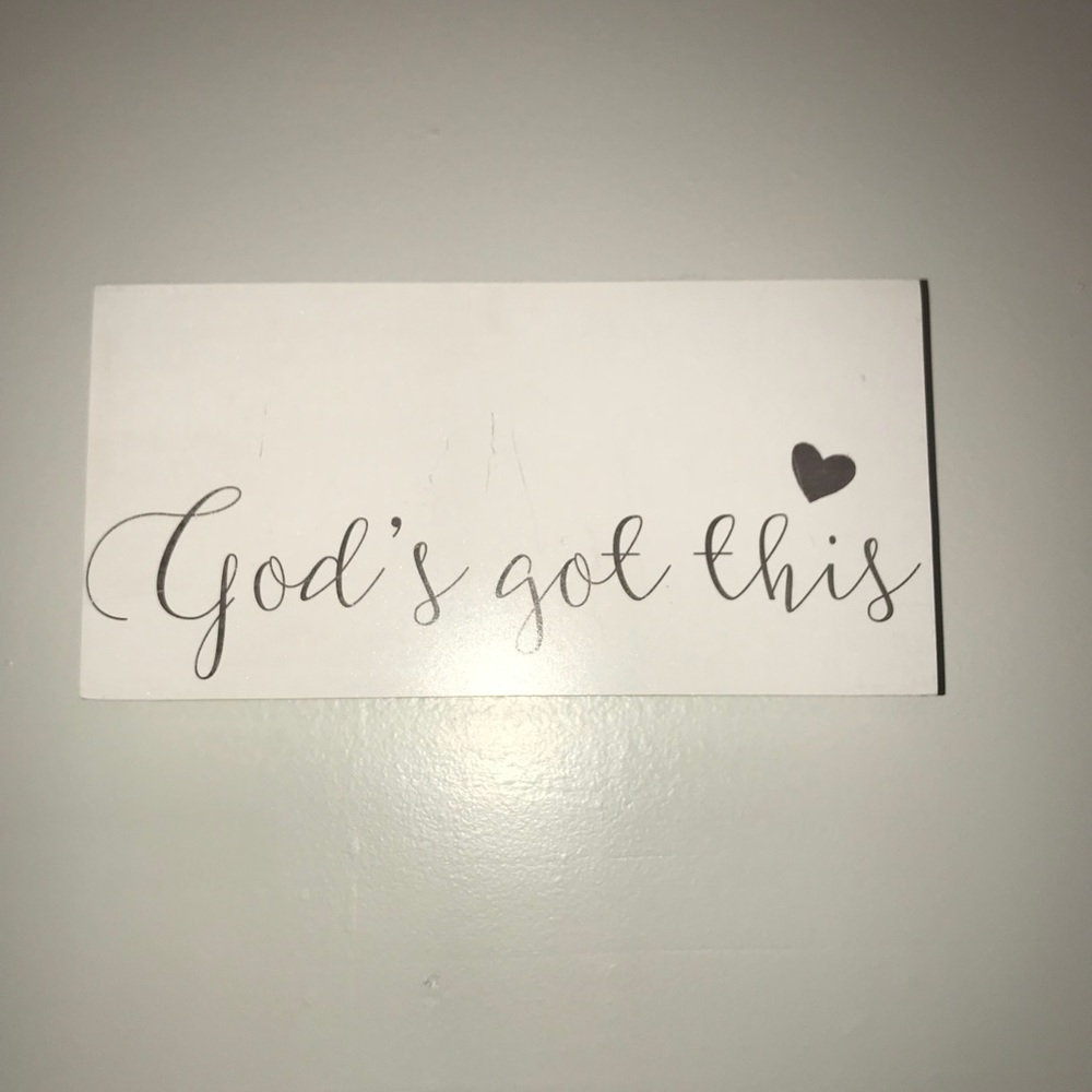 Wall sign